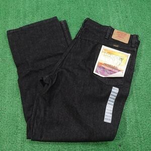 Vintage Rustler Legendary Gold Jeans 42x30 Denim Straight Leg Made USA DEADSTOCK